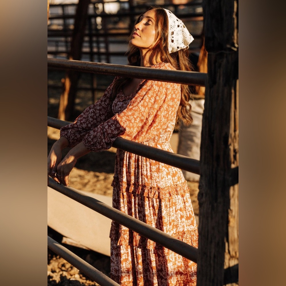 Brynna Boho Floral Dress - Picture 5 of 7